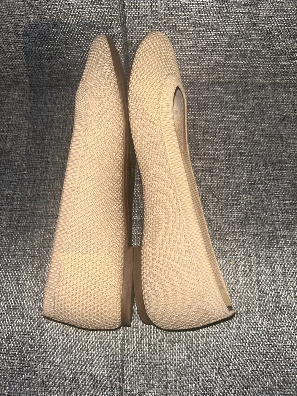NEW - Lucky Brand Neutral Knit Ballet Flats